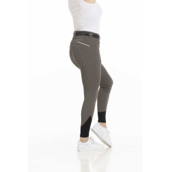 Pantalón Equithème Josephine Gris pardo Marrón