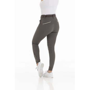 Pantalón Equithème Josephine Gris pardo Marrón