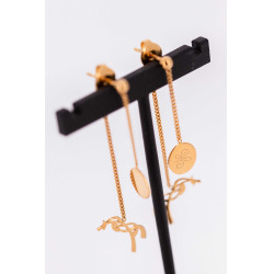 Pendientes PENELOPE Yuna Dorado Oro