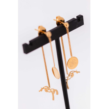 Pendientes PENELOPE Yuna Dorado Oro