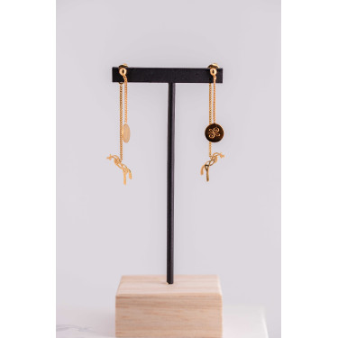 Pendientes PENELOPE Yuna Dorado Oro