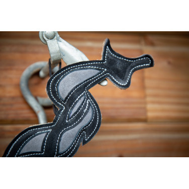 Juguete para caballo Pénélope Negro gris