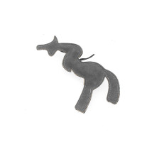 Juguete para caballo Pénélope Negro gris