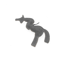 Juguete para caballo Pénélope Negro gris