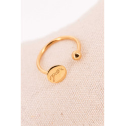 Anillo Pénélope Lisa Dorado Oro