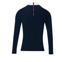 Polo Equithème Cabourg lange mouwen Azul marino