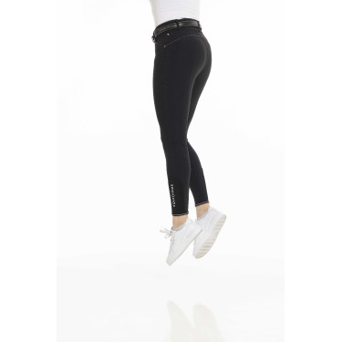 Pantalón Equithème Yolande reciclado Negro