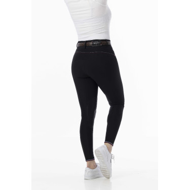 Pantalón Equithème Yolande reciclado Negro