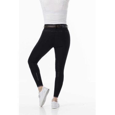 Pantalón Equithème Yolande reciclado Negro