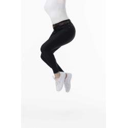 Pantalón Equithème Yolande reciclado Negro