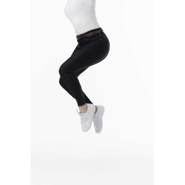 Pantalón Equithème Yolande reciclado Negro