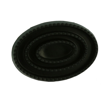 Almohaza hueca y oval de goma Almohaza hueca y oval de goma