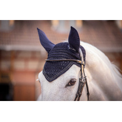 Orejeras antimoscas PENELOPE New Strass Azul marino