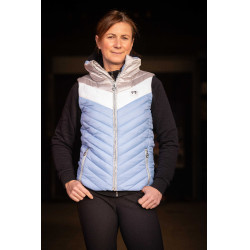 Plumífero Pénélope Camelia Azul ártico