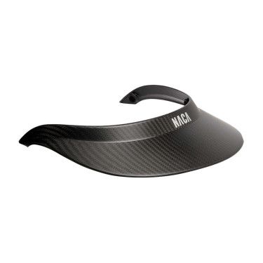 Visera para casco NACA XL Negro mate carbón