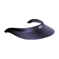 Visera para casco NACA XL Carbón azul brillante