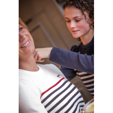 Pénélope Maelle Crudo / marino / rojo Motifs