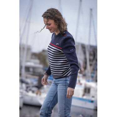 Pénélope Maelle Marino / crudo / rojo Motifs