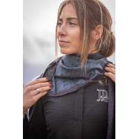 Pañuelo Pénélope Mya Negro / azul pato