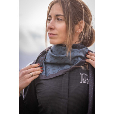 Pañuelo Pénélope Mya Negro / azul pato Pañuelo Pénélope Mya Negro / azul pato