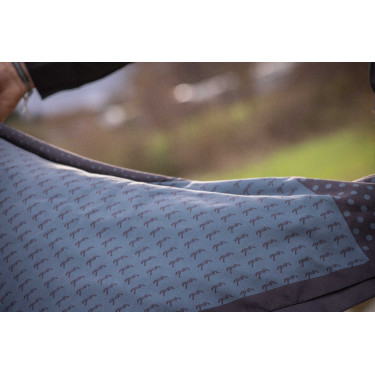 Pañuelo Pénélope Mya Negro / azul pato Pañuelo Pénélope Mya Negro / azul pato