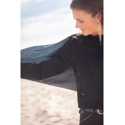 Pañuelo Pénélope Mya Negro / azul pato Pañuelo Pénélope Mya Negro / azul pato