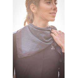 Pañuelo Pénélope Mya Negro / azul pato Pañuelo Pénélope Mya Negro / azul pato