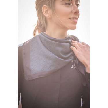 Pañuelo Pénélope Mya Negro / azul pato Pañuelo Pénélope Mya Negro / azul pato