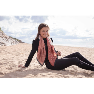 Pañuelo Pénélope Mya Crudo / óxido Blanco