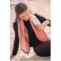 Pañuelo Pénélope Mya Crudo / óxido Blanco