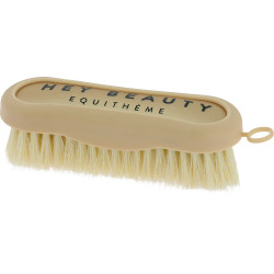 Cepillo para la cabez EQUITHÈME Je t'aime Almendra Marrón