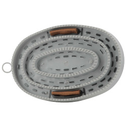 Etrilla Equithème Te quiero Gris