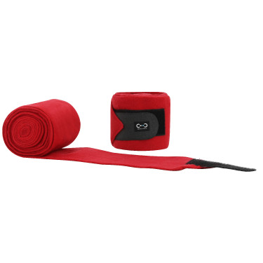 Bandas de polo Riding World Eco Roja Rojo