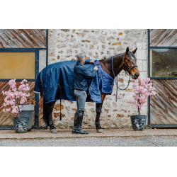 Onderdeken Equithème Classic Azul marino