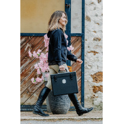 Caja de limpieza Equithème Te quiero Negro