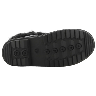 Botines de invierno EQUITHÈME Je t'aime Negro