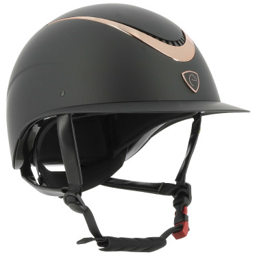 Casco EQUITHEME Wings Oro rosa / negro Casco EQUITHEME Wings Oro rosa / negro