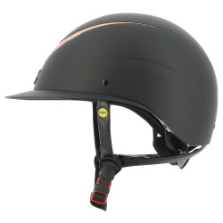 Casco EQUITHEME Wings Oro rosa / negro Casco EQUITHEME Wings Oro rosa / negro