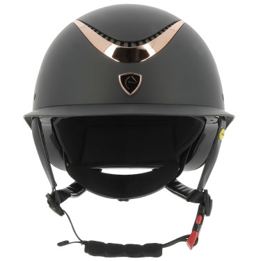 Casco EQUITHEME Wings Oro rosa / negro Casco EQUITHEME Wings Oro rosa / negro
