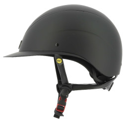 Casco EQUITHEME Wings Negro mate