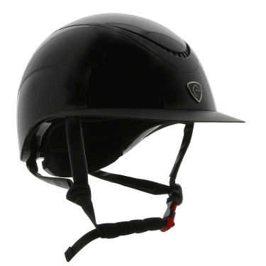 Casco EQUITHEME Wings Negro brillante Casco EQUITHEME Wings Negro brillante