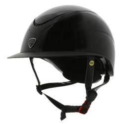 Casco EQUITHEME Wings Negro brillante Casco EQUITHEME Wings Negro brillante