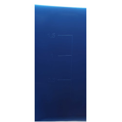 Vaso medidor Hippotonic Design 1,5 kg Azul