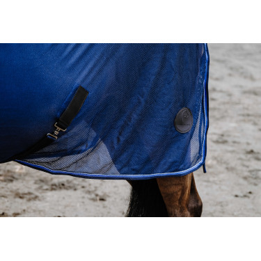 Camisa Equithème Classic 3D mesh Azul marino