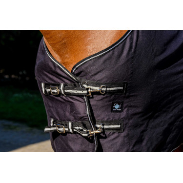 Camisa brillante Riding World Negro