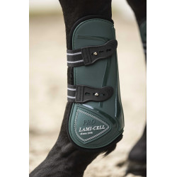 Guarniciones con protectores de menudillo Lami-Cell Elite Verde oscuro