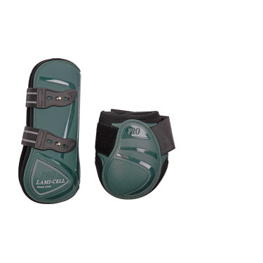 Guarniciones con protectores de menudillo Lami-Cell Elite Verde oscuro