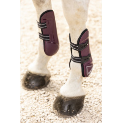 Guarniciones con protectores de menudillo Lami-Cell Elite Burdeos Guarniciones con protectores de menudillo Lami-Cell Elite Burdeos