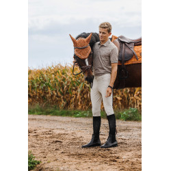 Polo EQUITHÈME 'Eric' Gris pardo Marrón Polo EQUITHÈME 'Eric' Gris pardo Marrón