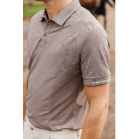 Polo EQUITHÈME 'Eric' Azul marino